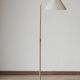 Le Klint 340 floor lamp in brass – design by Philip Bro Ludvigsen