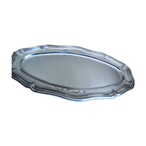 Plat à poisson en argent