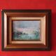 Vintage oil painting, "Les Matinés", signed Alain Schlawick