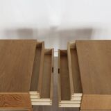 Scandinavian Nightstands in Oak by Kai Kristiansen for Aksel Kjersgaard, 1960s, Set of 2