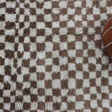 Handmade wool Berber rug 265 X 170 CM