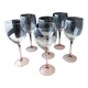 6 water glasses or large stem glasses Luminarc Model "Rose"