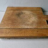Cutting board, raw wooden log, 34 by 45 cm