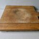 Cutting board, raw wooden log, 34 by 45 cm