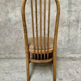 Series Set of 4 Baumann Eden Vintage chairs with fabric seat