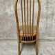 Series Set of 4 Baumann Eden Vintage chairs with fabric seat