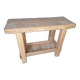 Workbench 120cm old solid wood