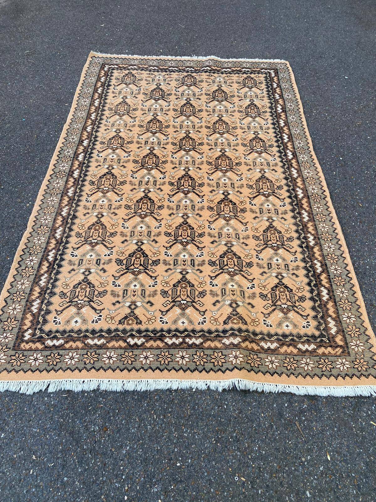 Tapis persan en laine noué à la main 150x250cm