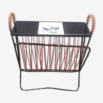Porte-revue en fer