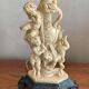 Lamp foot decorations cherubs in Santini resin