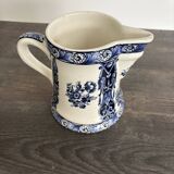 Antique Delft pitcher in blue faience – Late 19th century