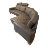 Canapé d'angle en cuir Bo concept