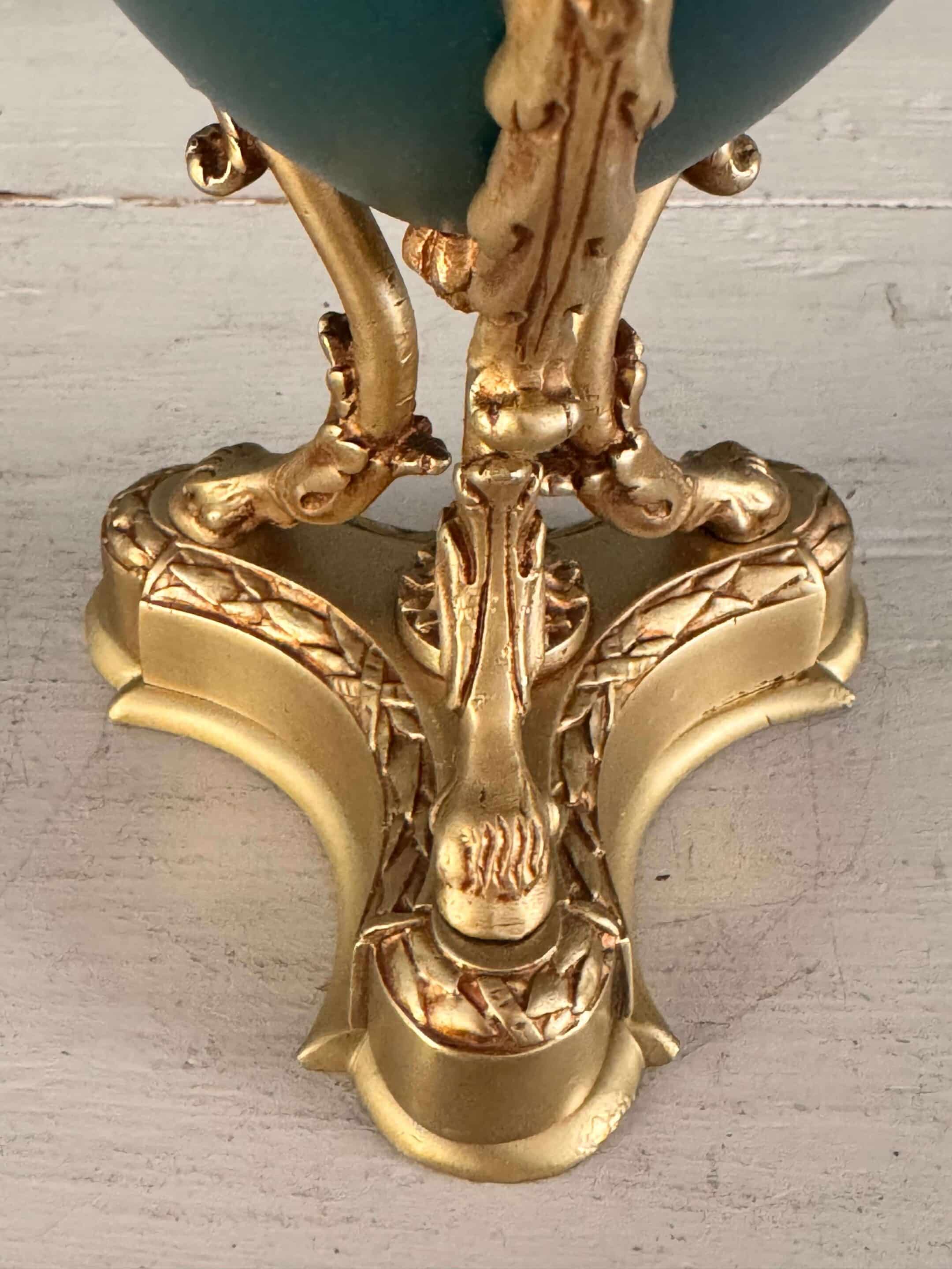 19th-century cassolette lamp