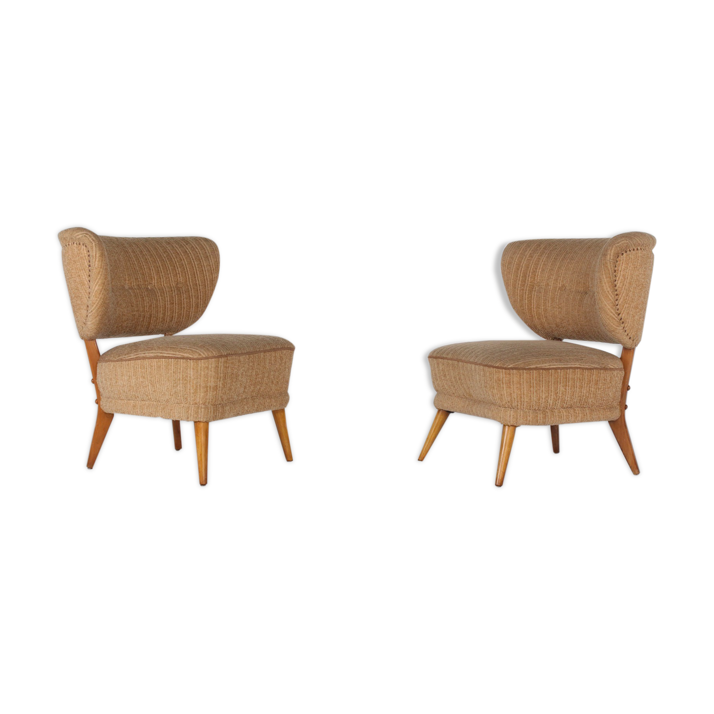 Otto Schulz pair of cocktail chairs
