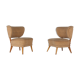 Otto Schulz paire de fauteuils Cocktail