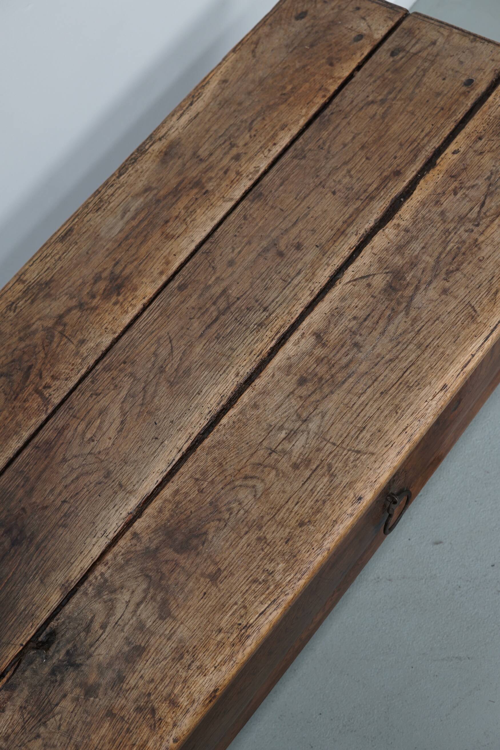 Spanish 18th Century Farmhouse Rustic Chestnut Coffee Table