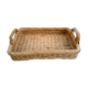 Vintage rattan tray