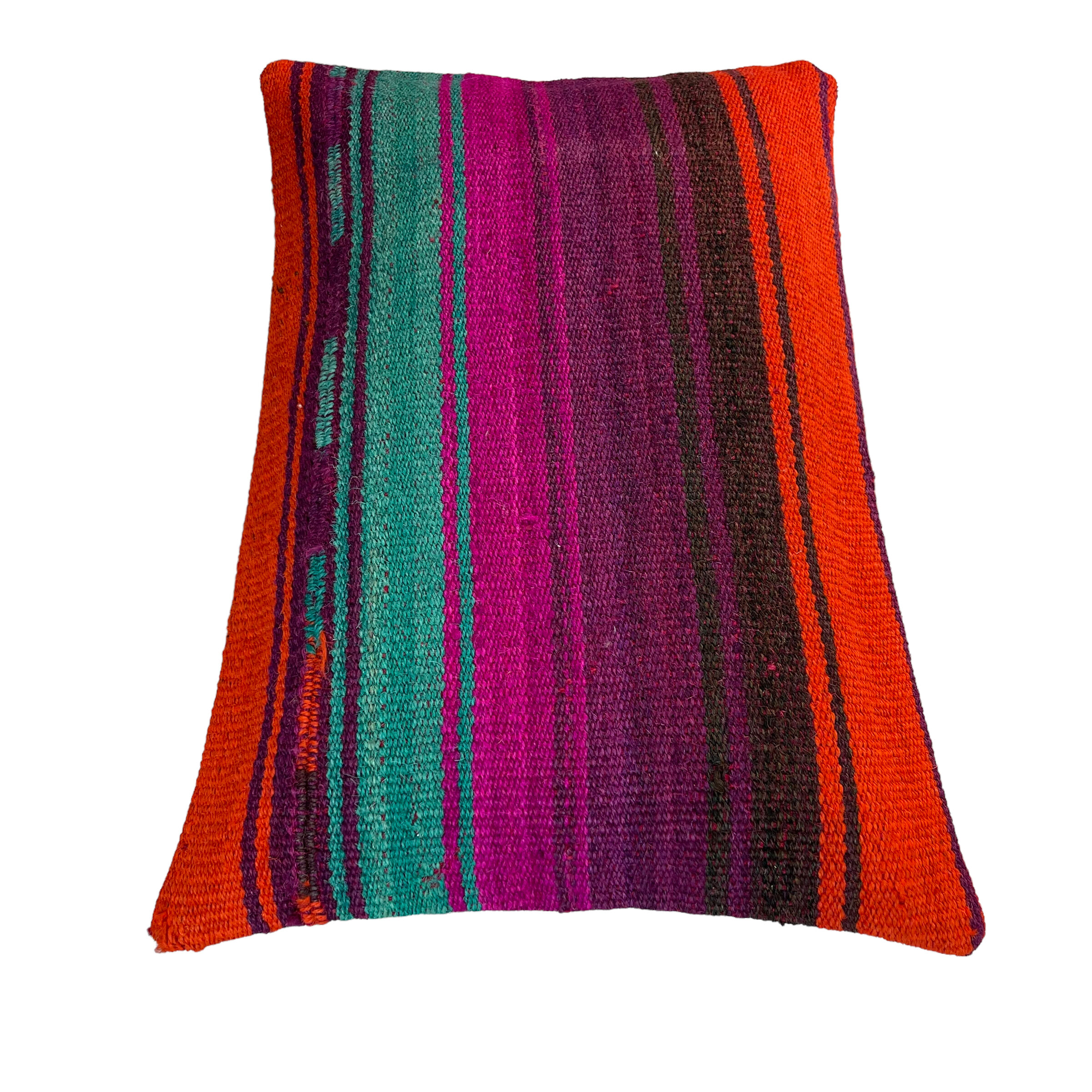 Vintage turkish handmade cushion cover , 30 x 50 cm