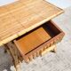 Rattan bedside or side table 1960