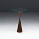 Conical Copper Side Table, France, 1970s