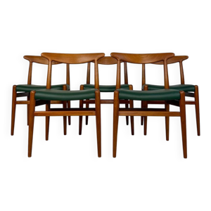 5 chaises danoises en