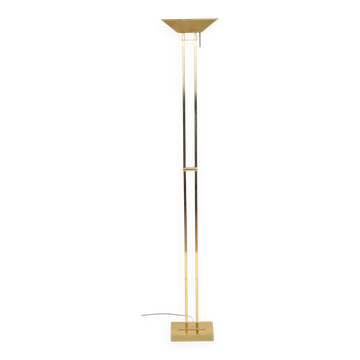 Gold Deknudt Floor Lamp, Willy Rizzo Design, Hollywood Regency