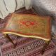 Florentine wooden side table