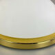 Plafonnier verre  design lampe 70s