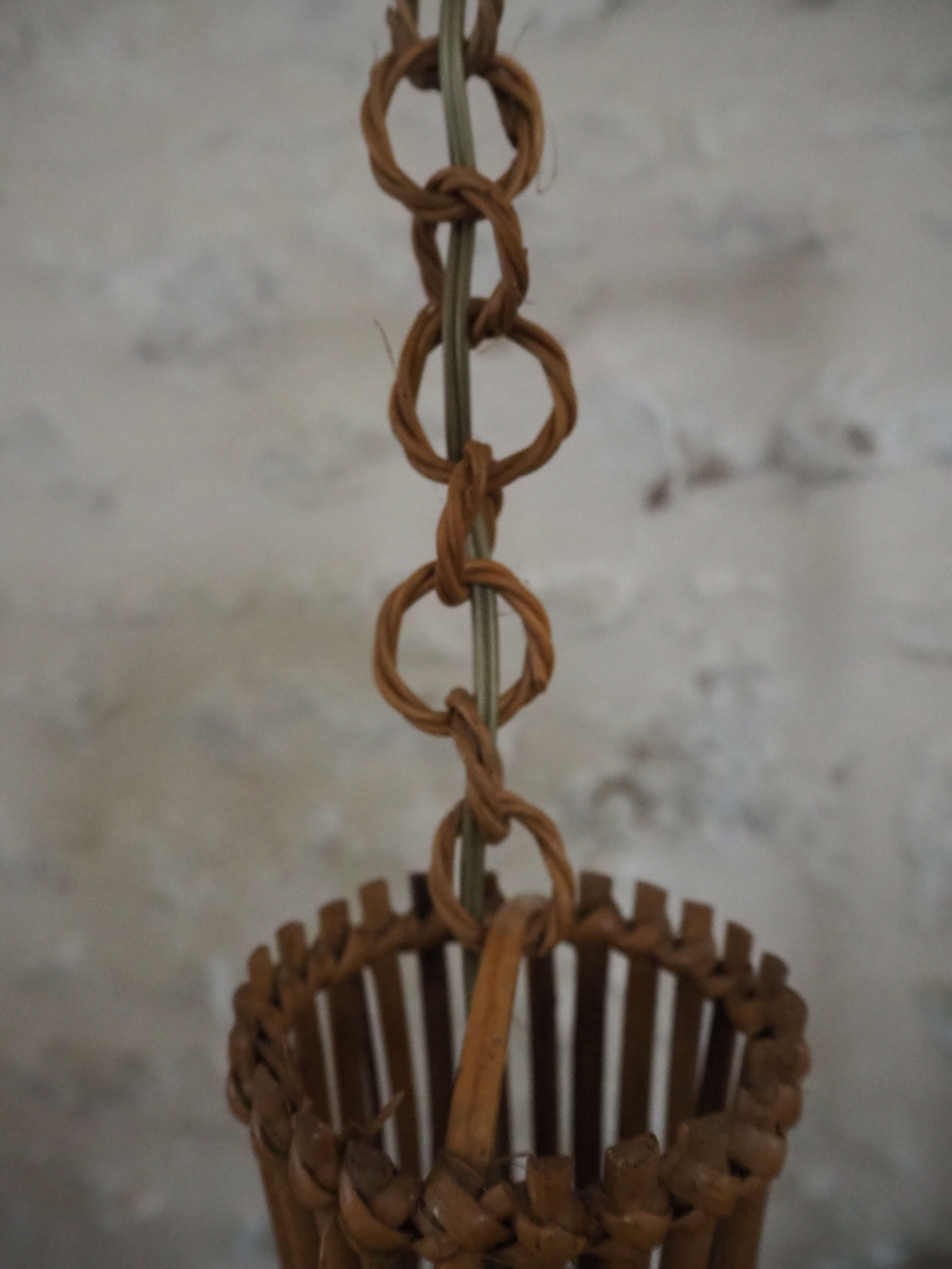 Rattan suspension of the 1960s