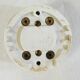 3 Old Porcelain switches and vintage industrial brass