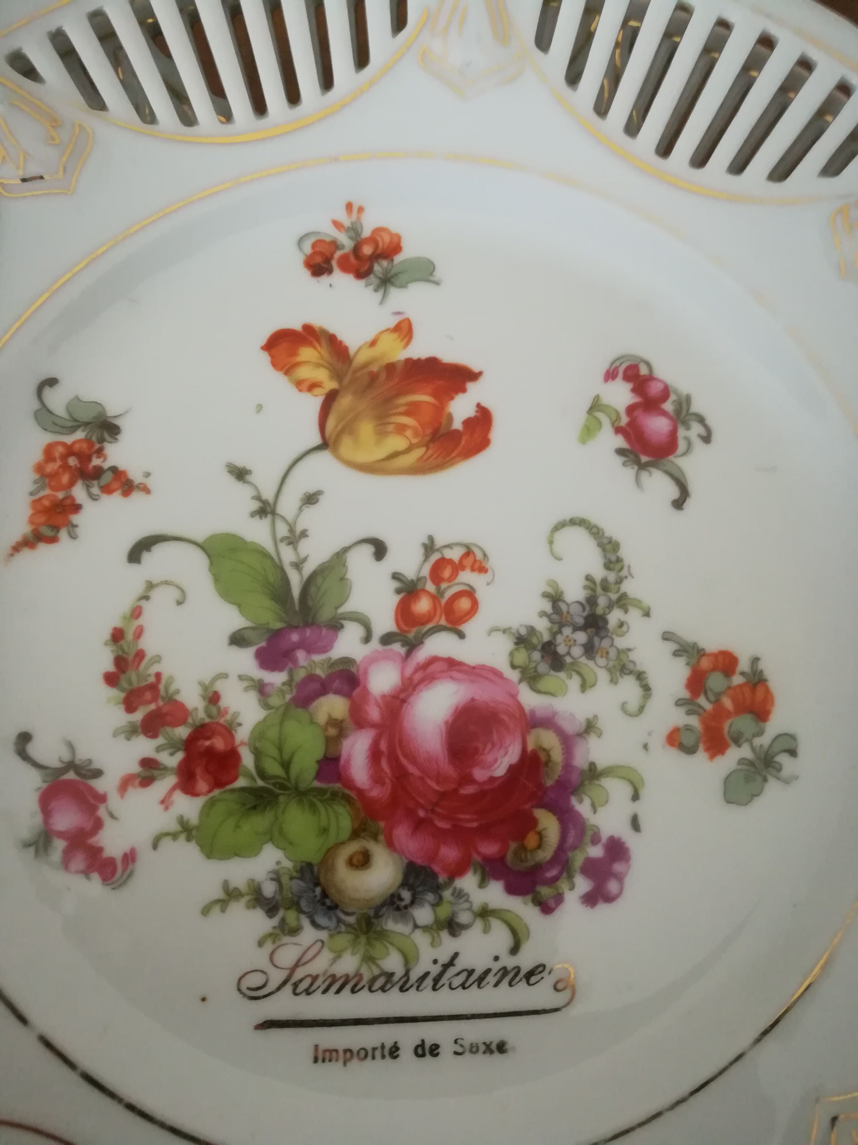 Advertising plate the Samaritan woman