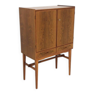 bar scandinave en palissandre