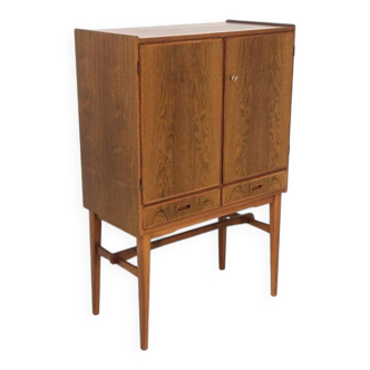 Scandinavian rosewood bar "No 626" Tidaholms Möbelfabrik, Sweden