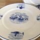 Série de 11 assiettes plates, faïence hollandaise, début XX