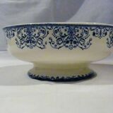 Old salad bowl Boulenger Choisy Le Roi earthenware art Moustiers