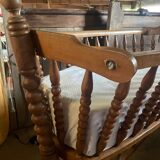 Berceau ancien bois tourné