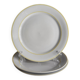 Assiettes à dessert en porcelaine