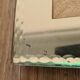 Old Venetian Art Deco glass photo frame