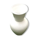 Vase blanc forme balustre terre cuite / céramique
