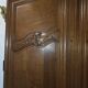 Antique oak doors in louis xv style