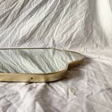 Ancien miroir forme libre