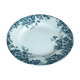 Flat porcelain plate Moulin des Loups and Hamage model Marie-Louise