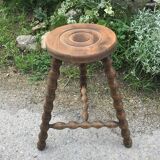 Vintage tripod stool