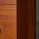 Square Top Pinewood Dining Table