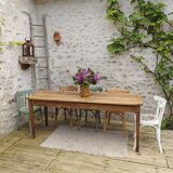 Oak farmhouse table
