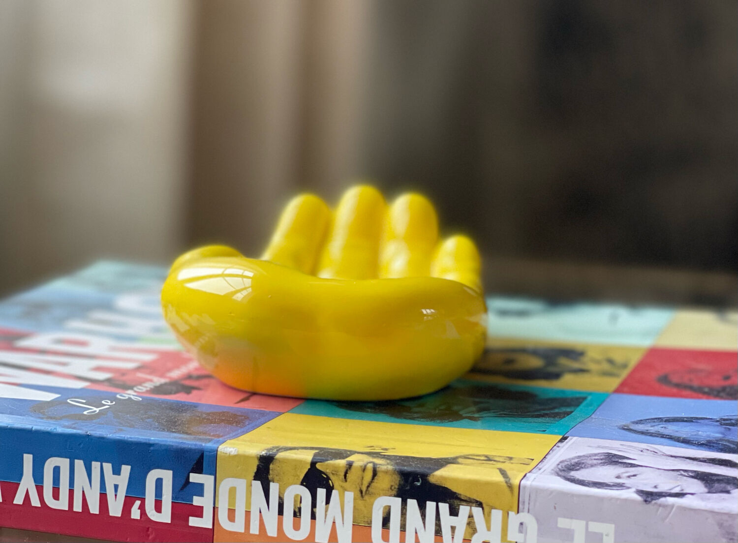 Empty vintage hand pocket