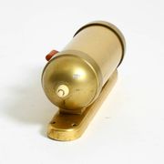 Original 1930s cabin submarine wall lamp in streamlined design