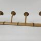 Vintage wooden coat rack