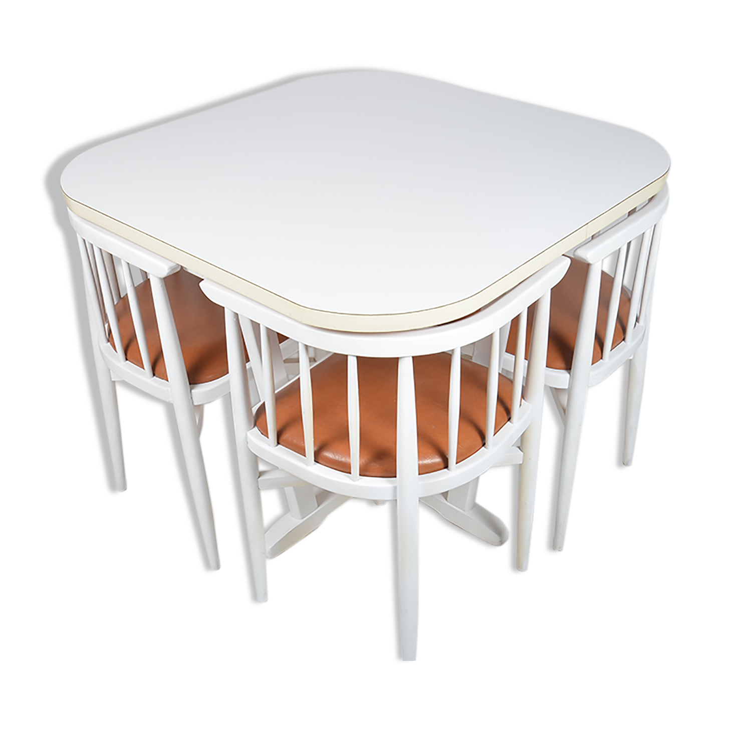 Dining table set and 4 Thonet chairs