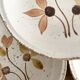 Gien deep plates, floral decoration, 70s